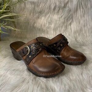 b.o.c. Karley Clog Brown Sz 7
